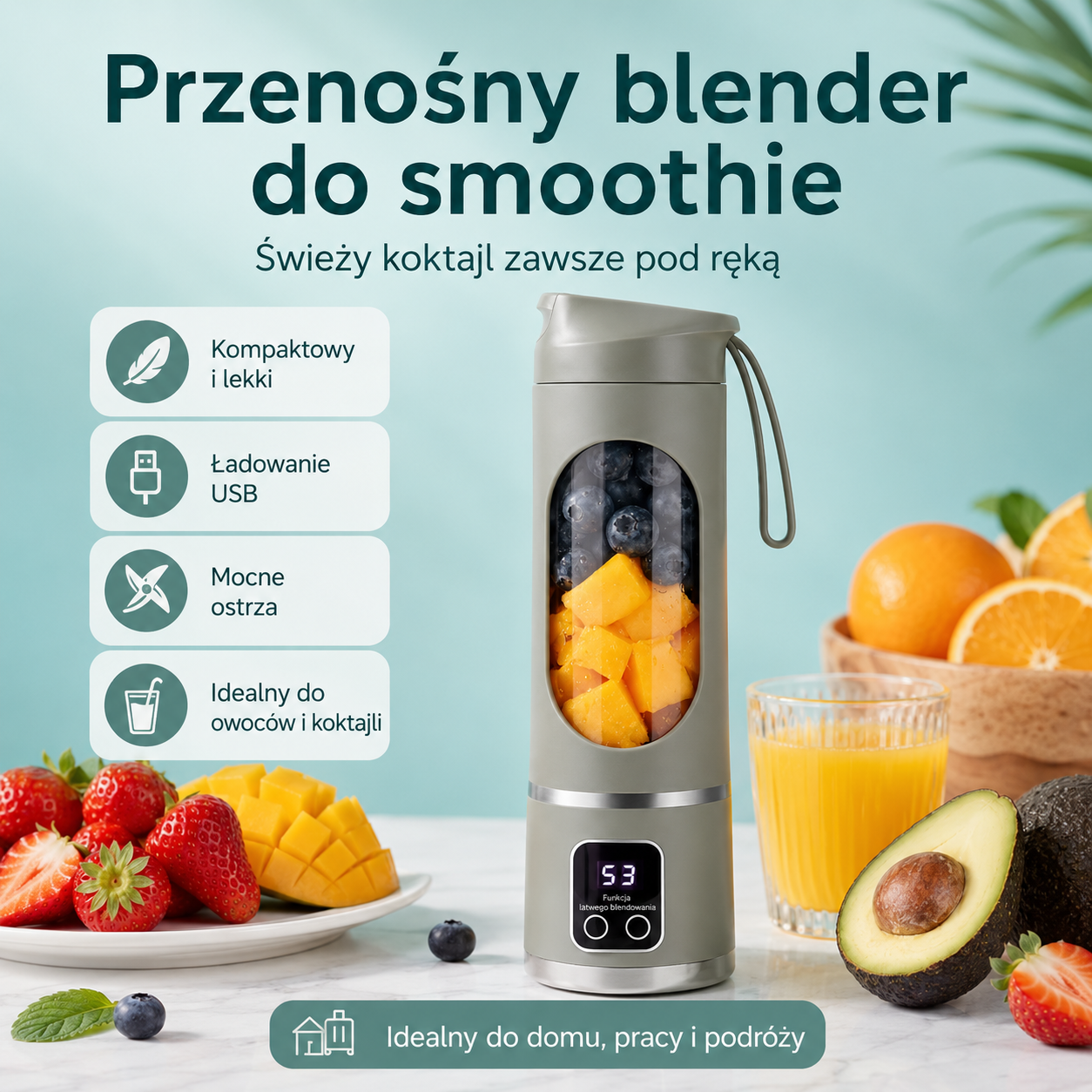 Przenośny blender USB